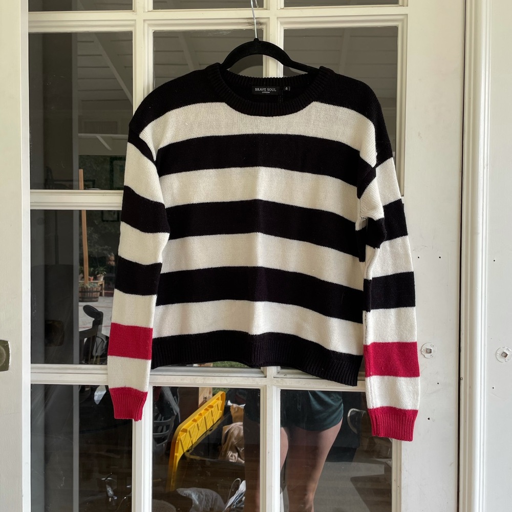 Nasty Gal striped sweater